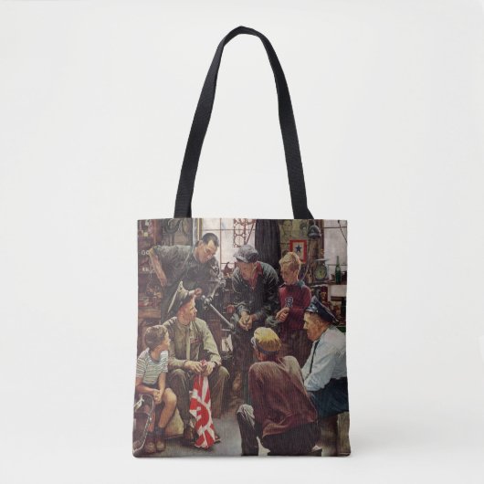 Homecoming Marine Tote Bag (Voorkant)