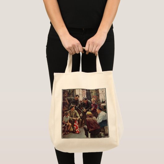 Homecoming Marine Tote Bag (Voorkant (product))