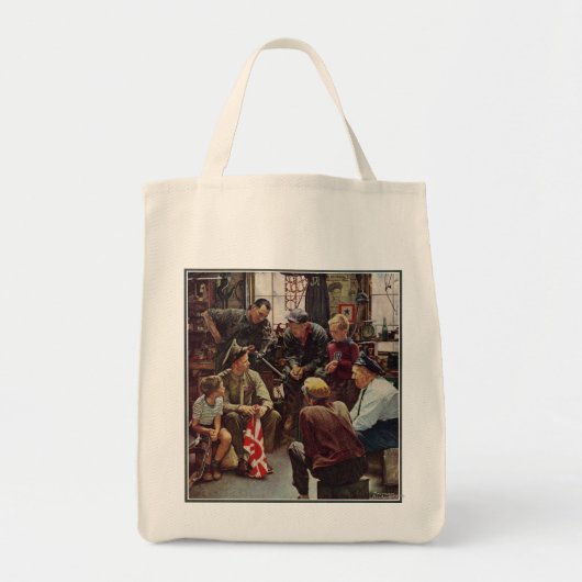 Homecoming Marine Tote Bag (Voorkant)