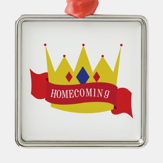 Homecoming Metalen Ornament (Voorkant)