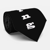 Homecoming Mum Design stropdas (Opgerold)