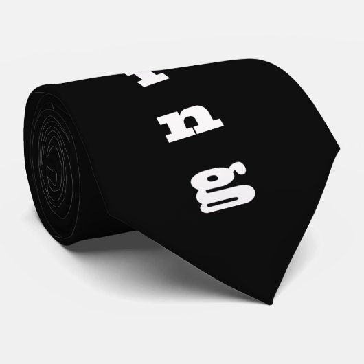 Homecoming Mum Design stropdas (Opgerold)