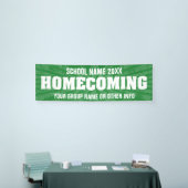 Homecoming Parade elke kleur met sterburst Spandoek (Beurs)