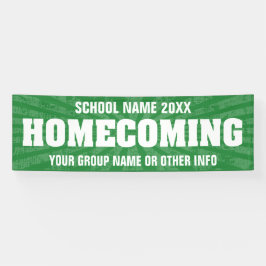 Homecoming Parade elke kleur met sterburst Spandoek