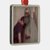 Homecoming (Vader en Zoon) Metalen Ornament (Rechts)