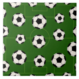 Homedecortiel voor sportvolley balkpatroon tegeltje