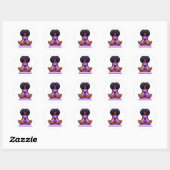 Homegirl Mediteren Ronde Sticker (Vel)