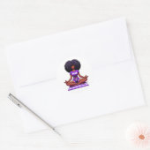 Homegirl Mediteren Ronde Sticker (Envelop)