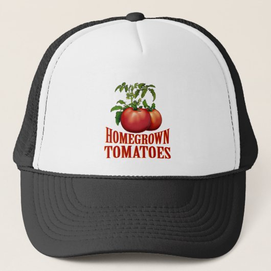Homegroete tomaten trucker pet (Voorkant)