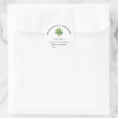 Homegrown & Handmade Basilicum Pesto Thuiscanning Ronde Sticker (Tas)