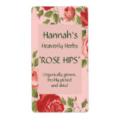 Homegrown Herbs Label (Voorkant)