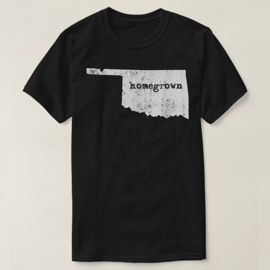 Homegrown Oklahoma T-shirt (Design voorkant)