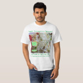 Homegrown Sprouts! Zelf-Gezondheid voor Zelfredzam T-shirt (Voorkant volledig)