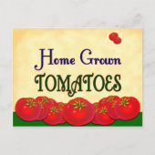 Homegrown Tomato Custom Recipe Kaart (Voorkant)