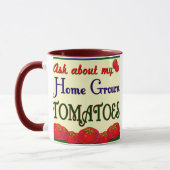 Homegrown Tomato Garden Slogan Mok (Links)