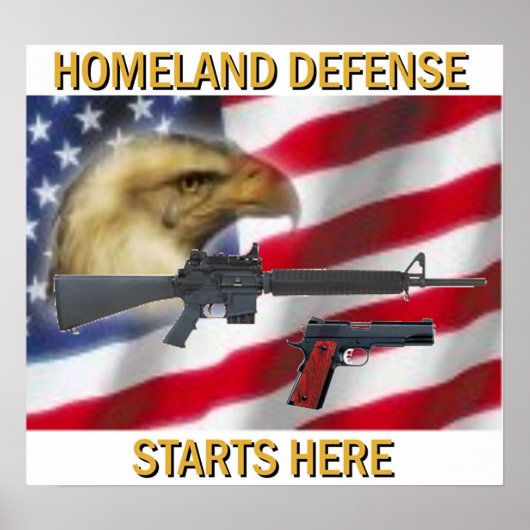 Homeland Defense Poster (Voorkant)