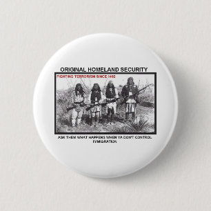 Homeland Security 1492 Ronde Button 5,7 Cm