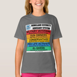 Homeland Security Advisory T-shirt