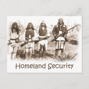 Homeland Security Apache Briefkaart