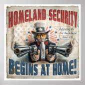 Homeland Security begint thuis Poster (Voorkant)