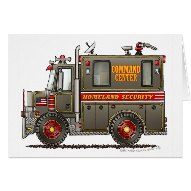 Homeland Security Command Truck (Voorkant Horizontaal)