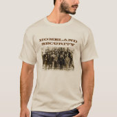 Homeland Security Mannen Shirt (Voorkant)