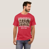 Homeland Security Vecht sinds 1492 Inheemse Ameri T-shirt (Voorkant volledig)