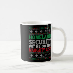 Homeland Security Zette Me Op De Stoute Lijst Leli Koffiemok