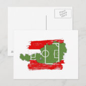 Homeland Soccer Football Austria - Briefkaart (Voorkant / Achterkant)