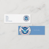 Homeland Stupidity Skinny Profile Cards Mini Visitekaartje (Voorkant / Achterkant)