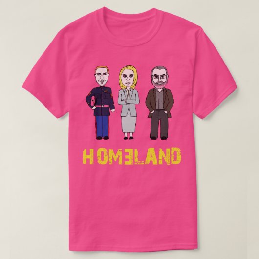 Homeland T-shirt (Design voorkant)