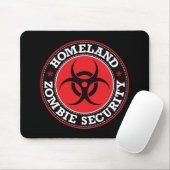 Homeland Zombie Security - Rood B Muismat (Met muis)