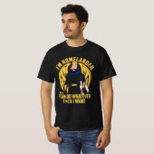 Homelander grappig t-shirt (Voorkant volledig)