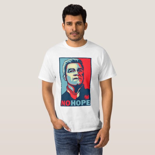Homelander superheld t-shirt (Voorkant volledig)