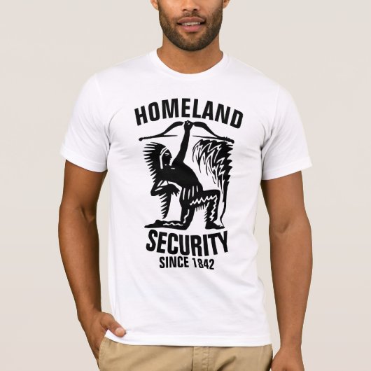 HOMELANDZEKERHEID, Indische Indische Indische T-sh T-shirt (Voorkant)