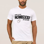 Homeless als Jack Dorsey T-shirt (Voorkant)