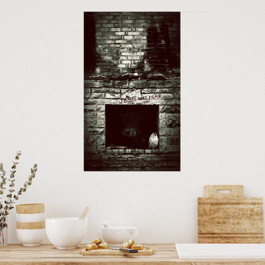 Homeless Jesus Poster (Keuken)