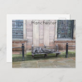 Homeless Jesus Statue Briefkaart (Voorkant / Achterkant)