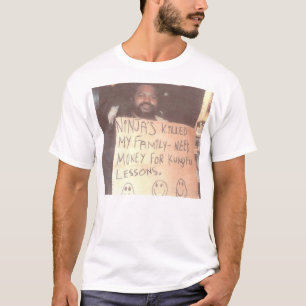Homeless Ninja Man T-shirt