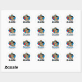 Homeless Pet Ronde Sticker (Vel)