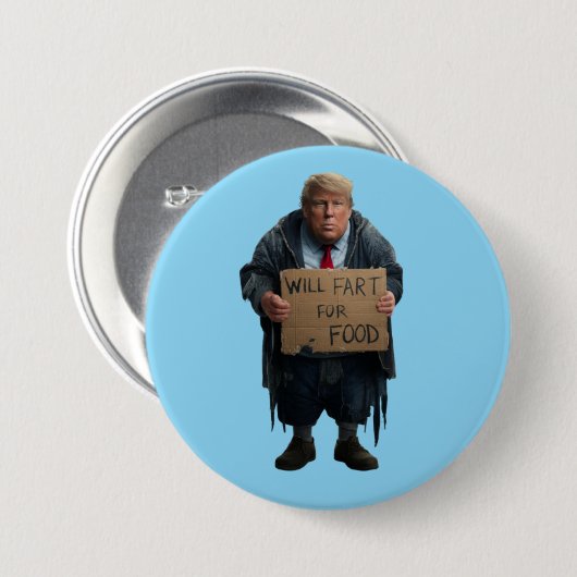 Homeless Trump Button (Voorkant /achterkant)