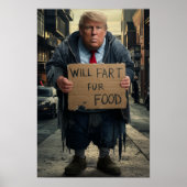 Homeless Trump Poster (Voorkant)