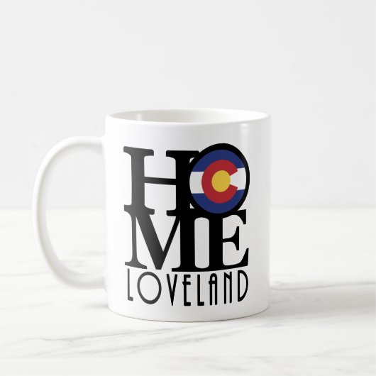 HOMELoveland Colorado 11oz Koffiemok (Links)