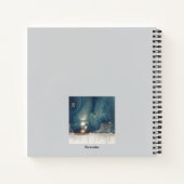 Homely Abstracte Aurelius Eternity Quote Journal Notitieboek (Achterkant)