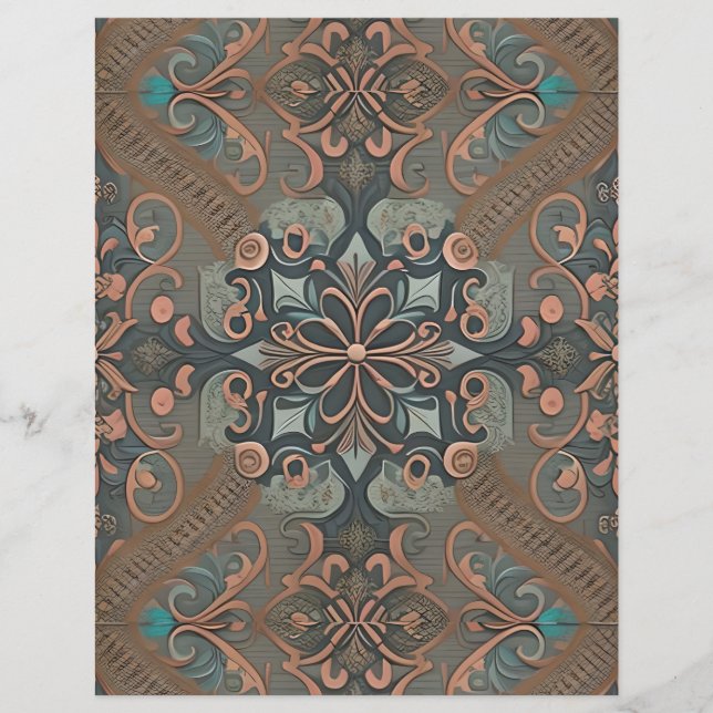 Homely cottage pattern (Voorkant)