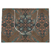 Homely cottage pattern groot cadeauzakje (Voorkant)