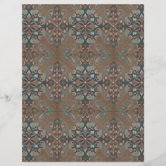 Homely cottage pattern /paper sheet