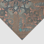 Homely cottage pattern tissuepapier (Detail)