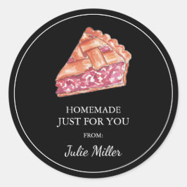 Homemade alleen voor je taart label