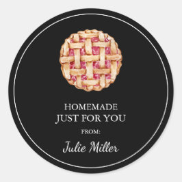 Homemade alleen voor je taart label